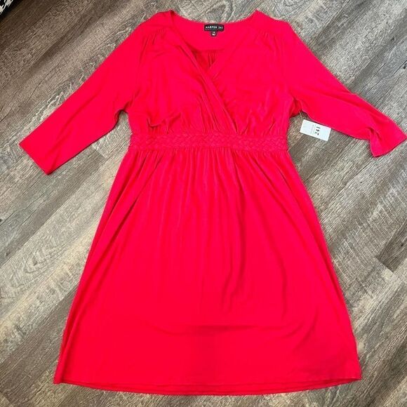 Harper 241 3/4 Length‎ Sleeve Dress-Size 1X - Picture 2 of 9